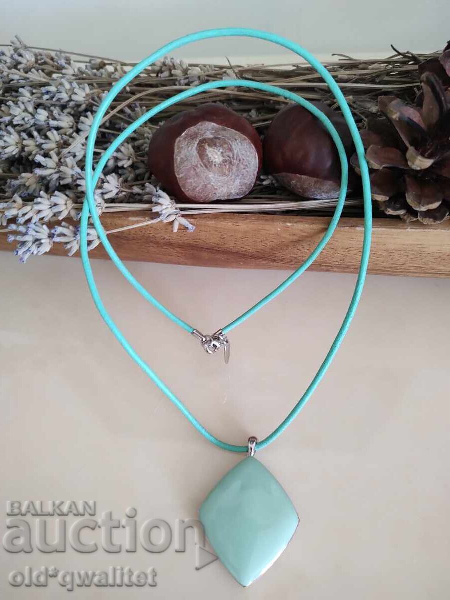 Beautiful summer necklace, pendant, ornament, designer with price 73.00 BGN | € 37.32 Beautiful summer necklace, pendant, ornament, designer with price 73.00 BGN | € 37.32