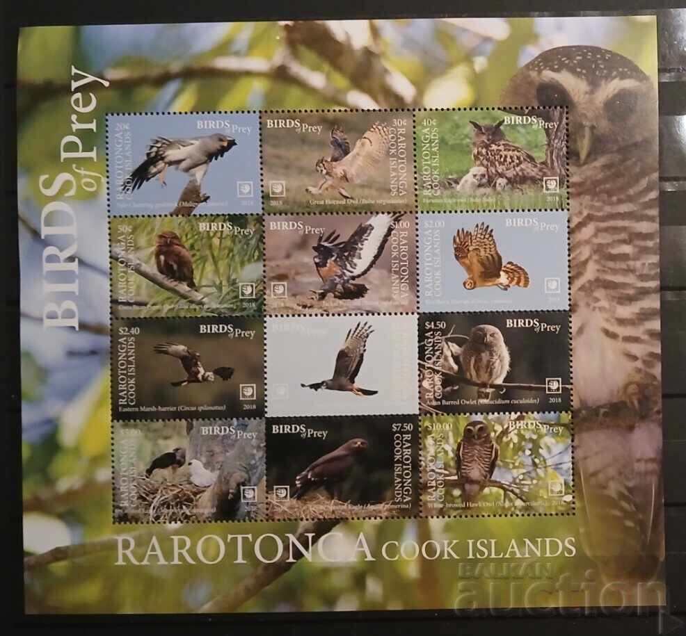 Cook Islands/Rarotonga 2018 Fauna/Birds 36.75 € MNH