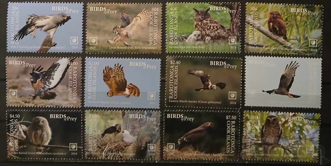 Cook Islands/Rarotonga 2018 Fauna/Birds 36.75 € MNH