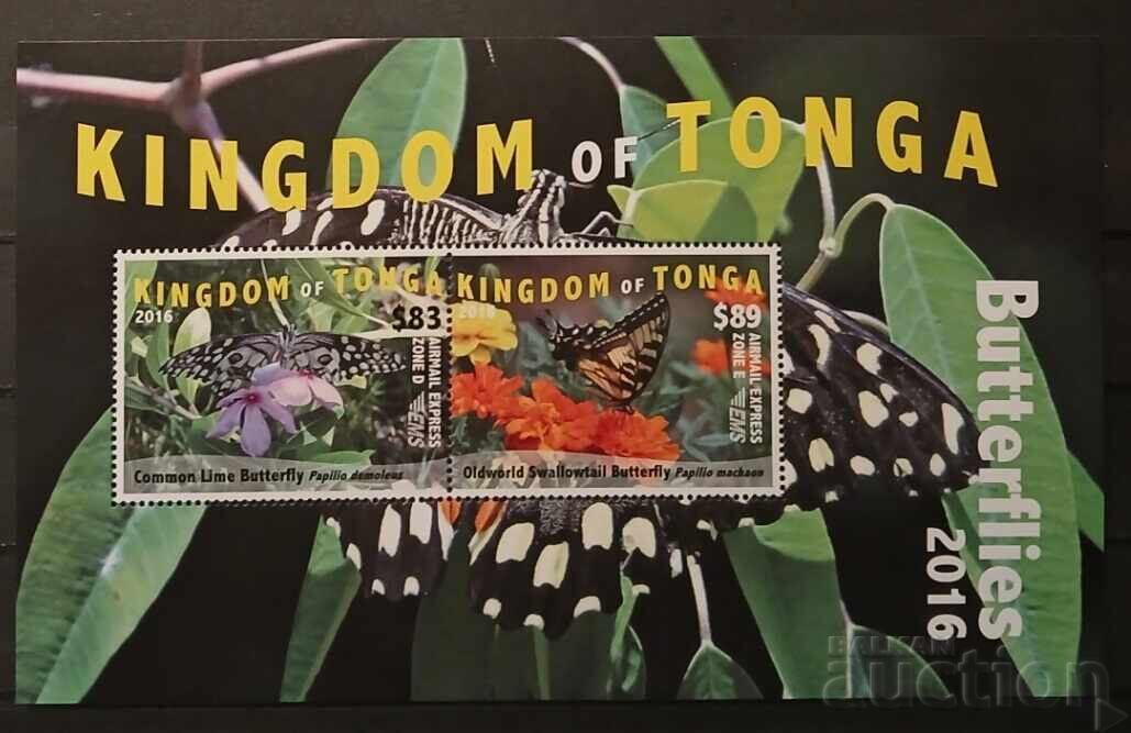 Tonga 2016 Fauna/Butterflies 172 € MNH Tonga 2016 Fauna/Butterflies 172 € MNH