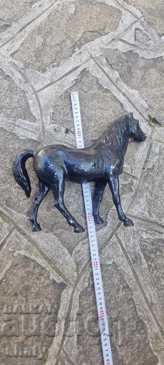 Metal sculpture. Horse figure - 5