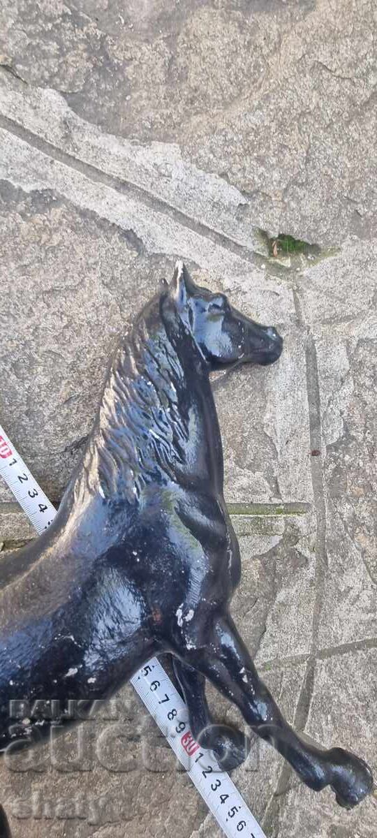 Metal sculpture. Horse figure - 6