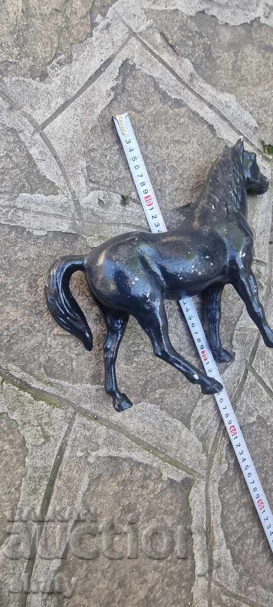 Metal sculpture. Horse figure - 7