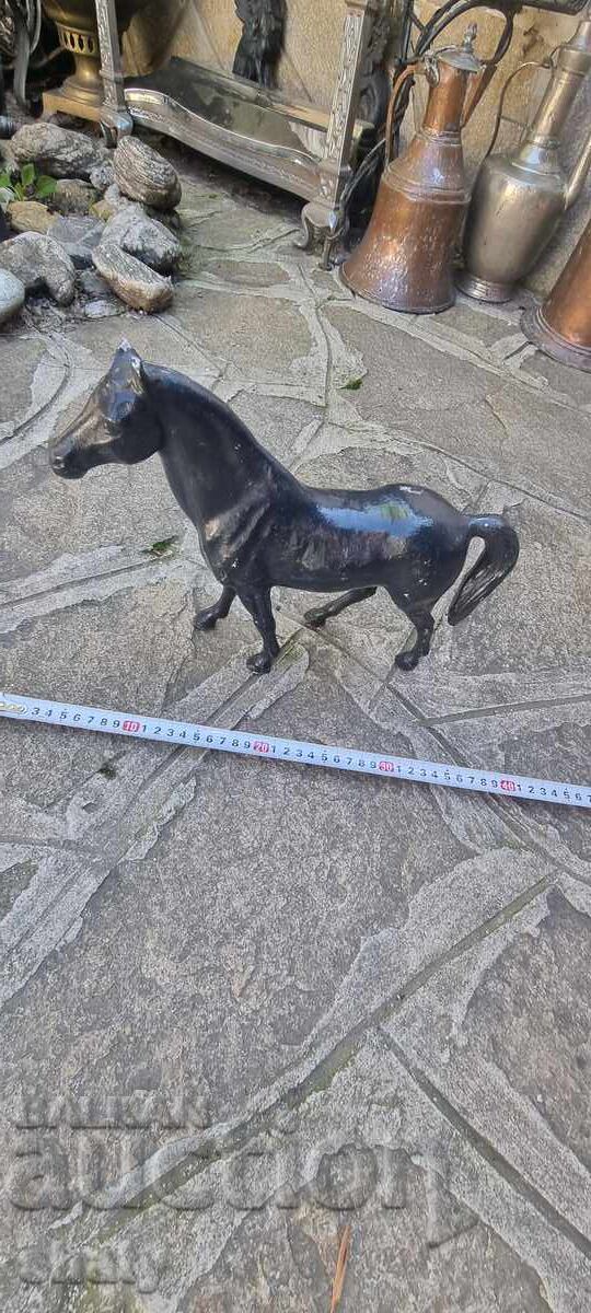 Metal sculpture. Horse figure