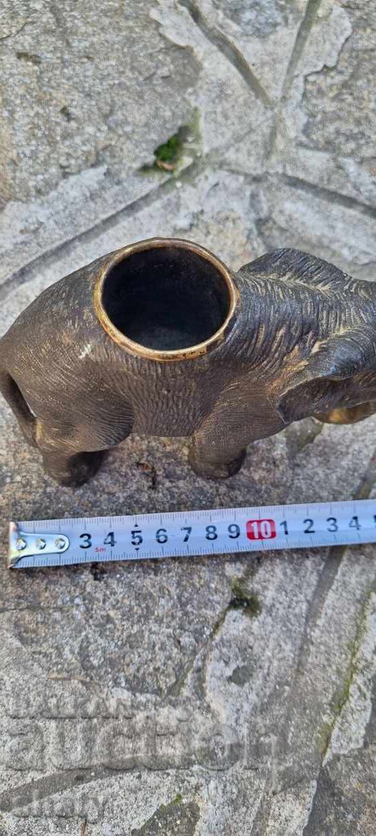 Bronze sculpture. Elephant figure with price 90.00 BGN | € 46.02