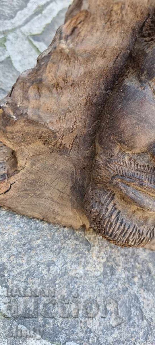 Παράδοση Ξύλινο αφρικανικό γλυπτό. Φιγούρα Παράδοση Ξύλινο αφρικανικό γλυπτό. Φιγούρα