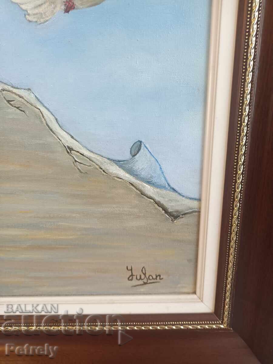 Δημοπρασία Μεγάλη ελαιογραφία