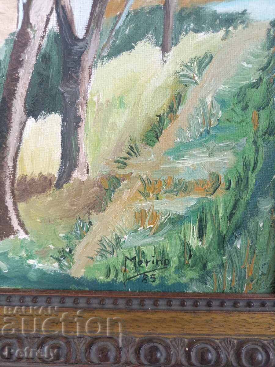 Delivery of Old oil painting Delivery of Old oil painting