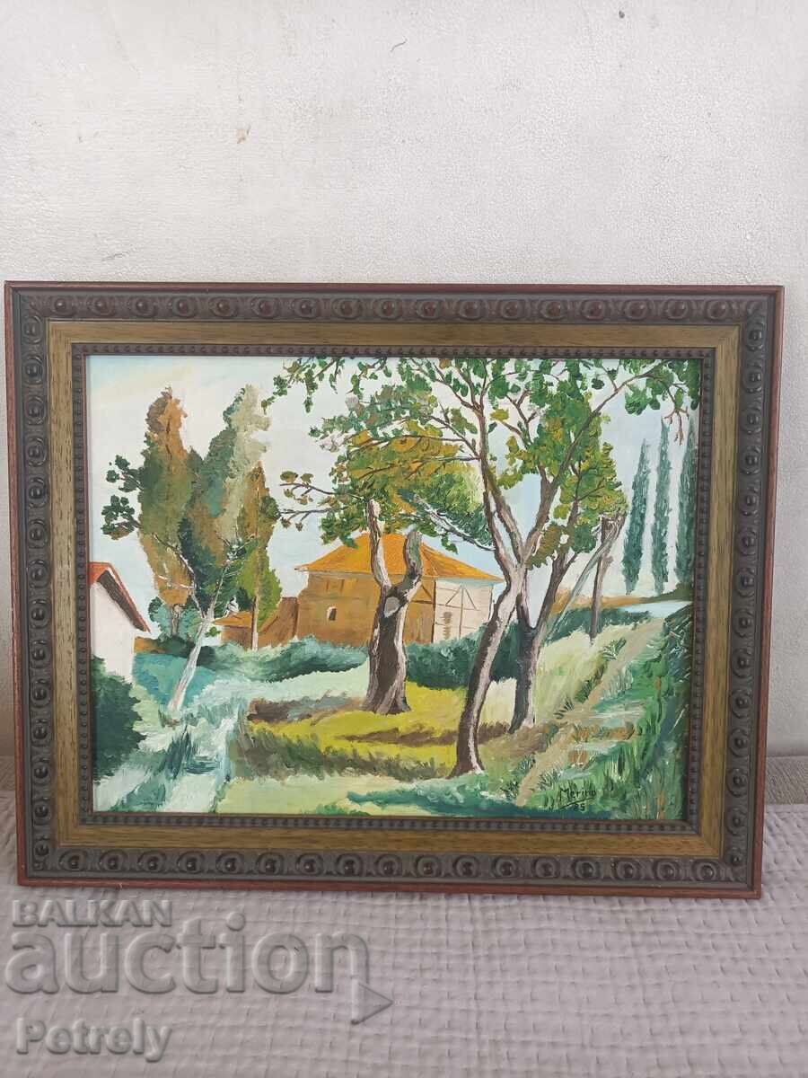 Old oil painting Old oil painting