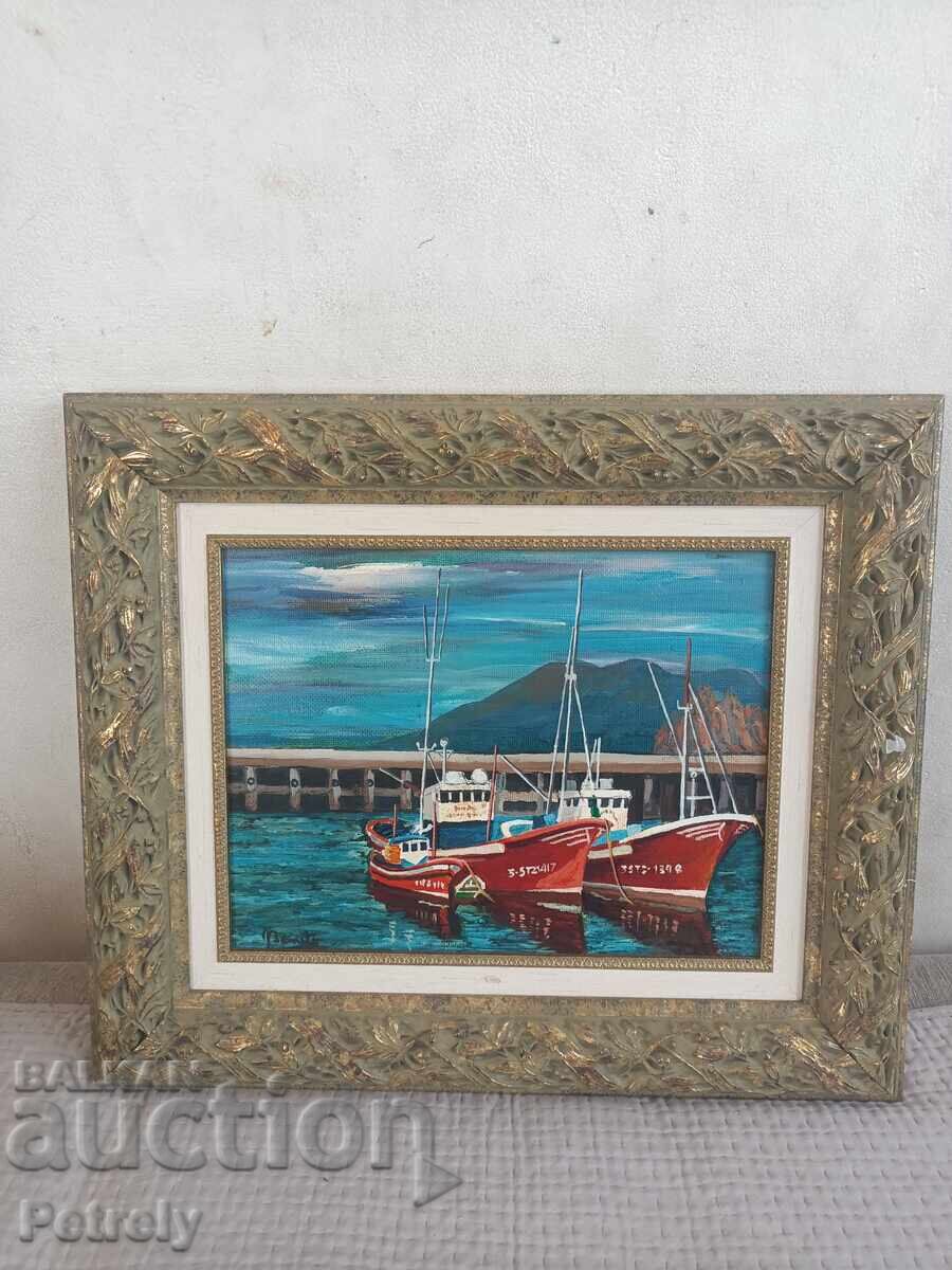 Παλιά ελαιογραφία Παλιά ελαιογραφία