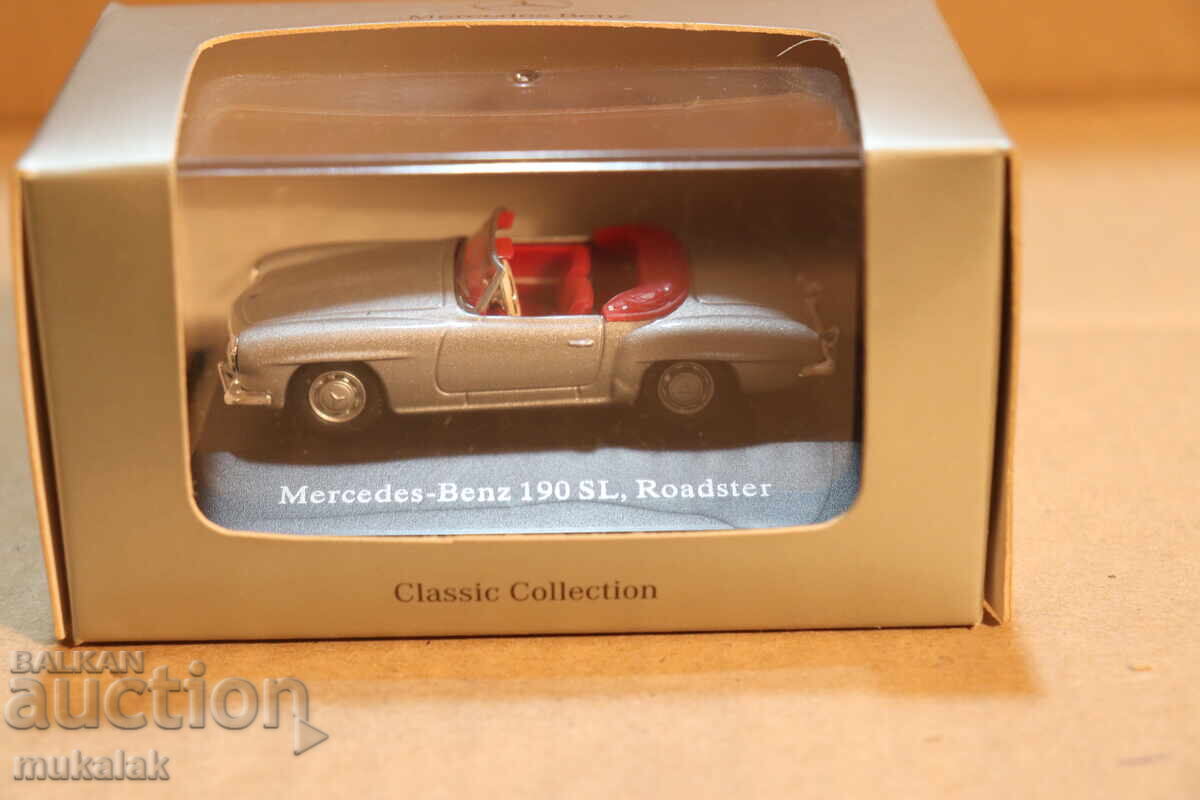 Auction 1:72 MERCEDES BENZ 190 SL TOY CAR MODEL Auction 1:72 MERCEDES BENZ 190 SL TOY CAR MODEL