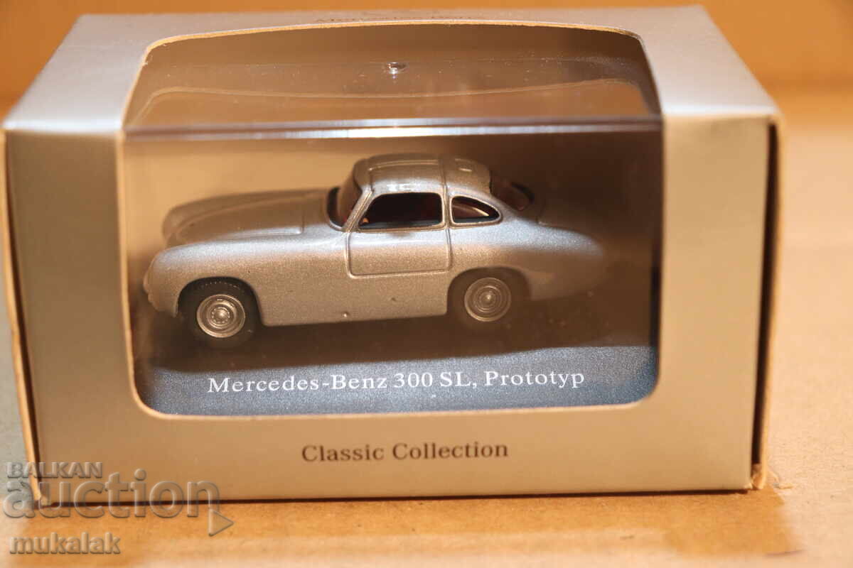 1:72 MERCEDES BENZ 300 SL PROTOTYPE TOY CAR MODEL with price 15.00 BGN | € 7.67