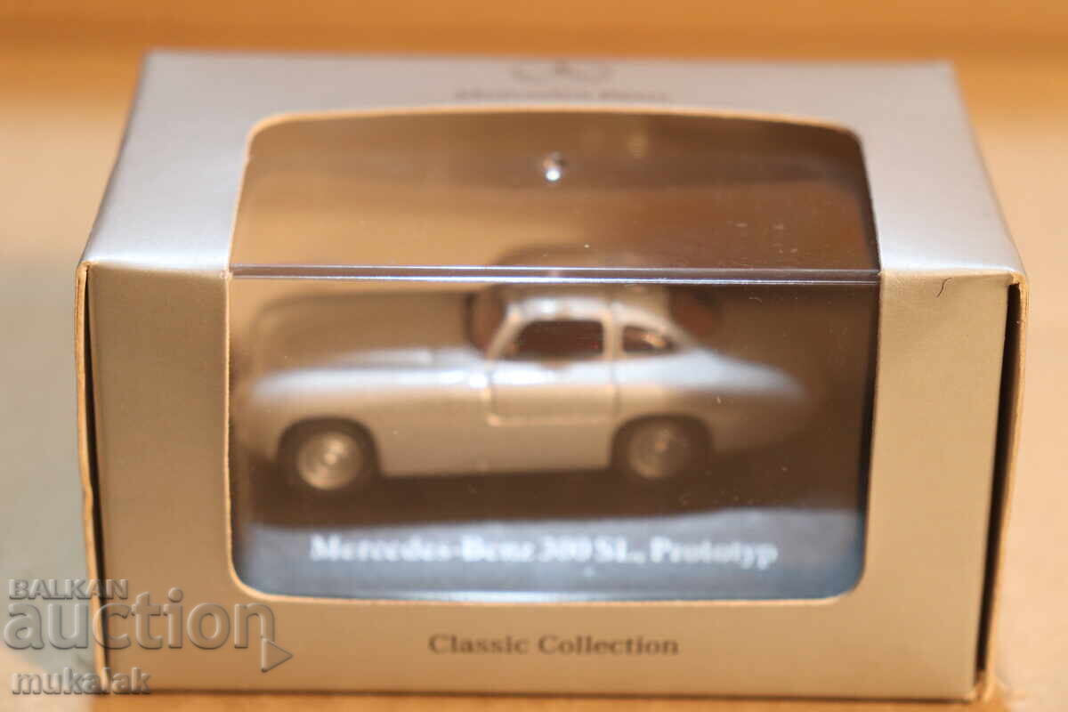Auction  1:72 MERCEDES BENZ 300 SL PROTOTYPE TOY CAR MODEL