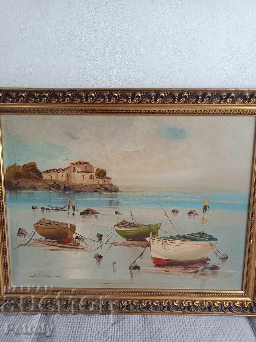 Παλιά ελαιογραφία με τιμή 450.00 BGN | € 230.08