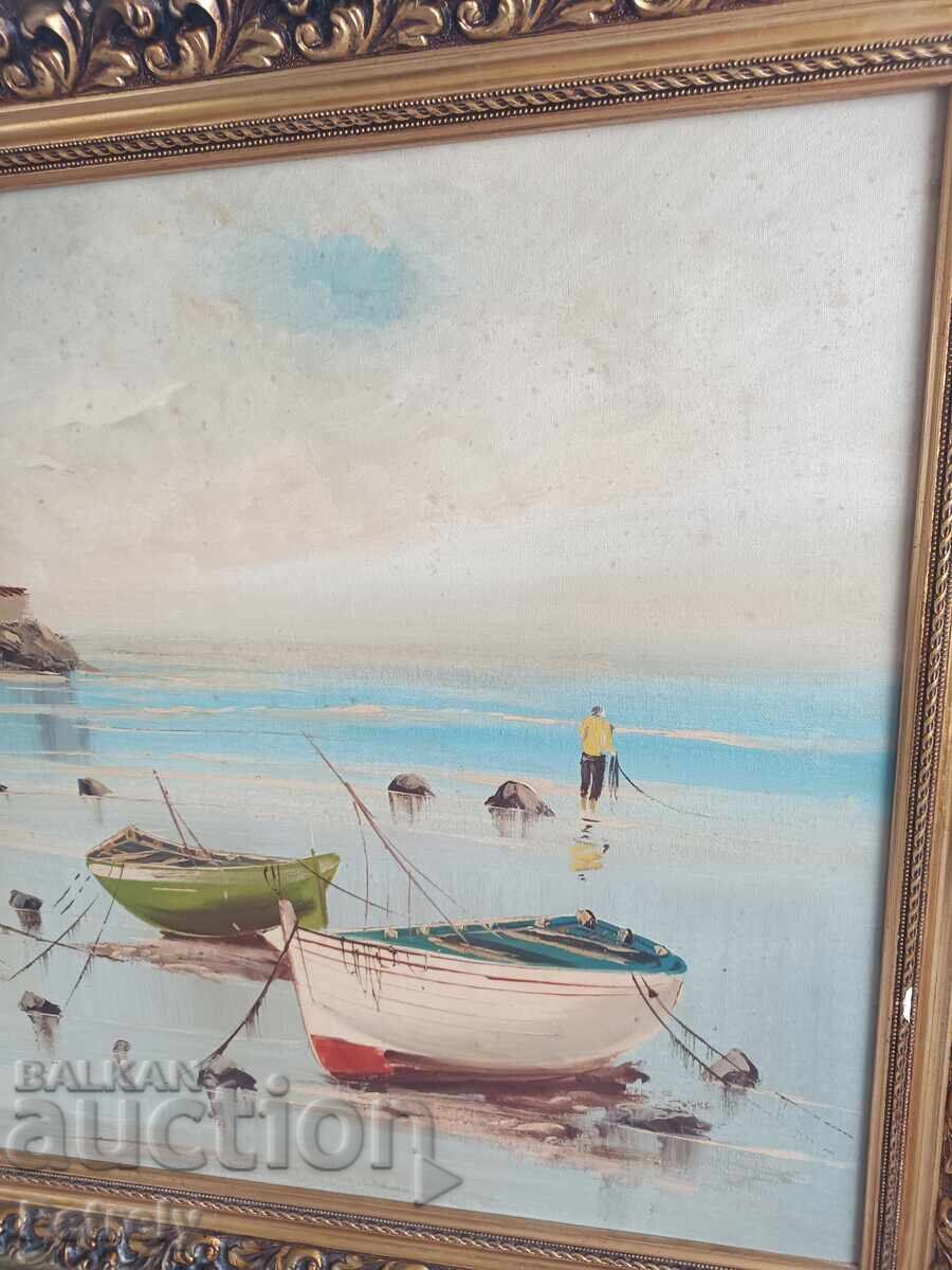 Παλιά ελαιογραφία - 5