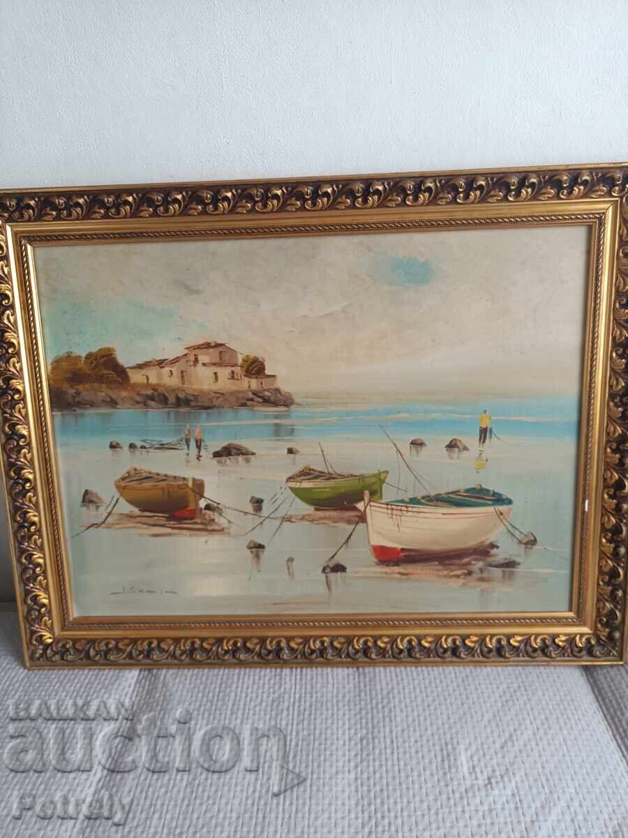 Παλιά ελαιογραφία - 6