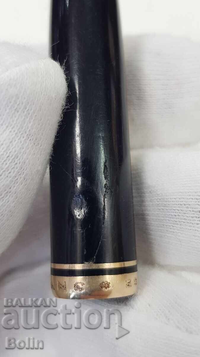 Rare Collector's Montblanc 256 Fountain Pen Gold Nib 585 - F - 5