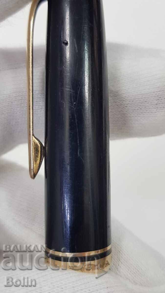 Rare Collector's Montblanc 256 Fountain Pen Gold Nib 585 - F - 6