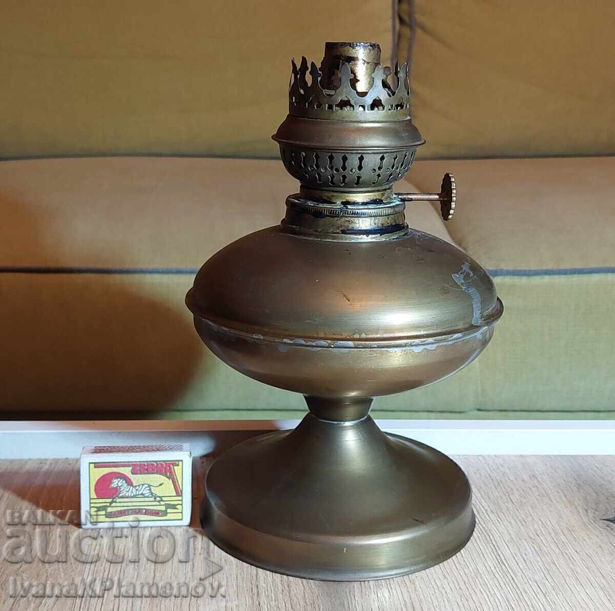 Лампа газена месинг за колекционери - 7