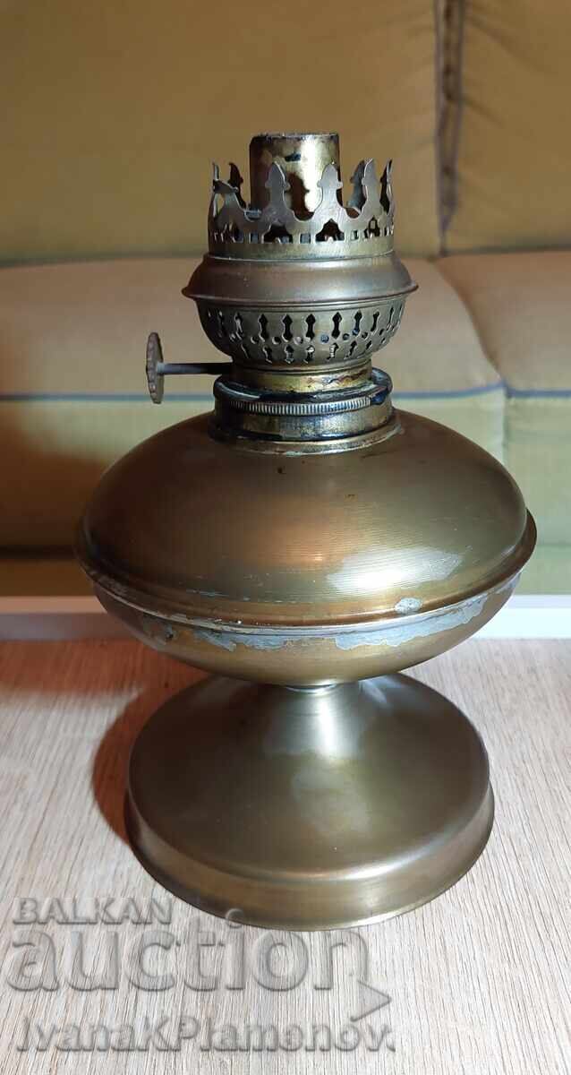 Lampă de gaz din alamă pentru colecționari Lampă de gaz din alamă pentru colecționari