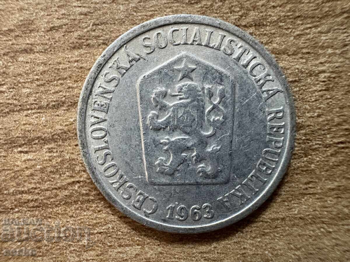 Τσεχοσλοβακία - 10 χέλερ (1963) με τιμή 0.70 BGN | € 0.36