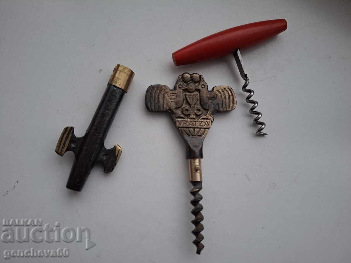 Retro bronze corkscrew opener - Vratsa - 5