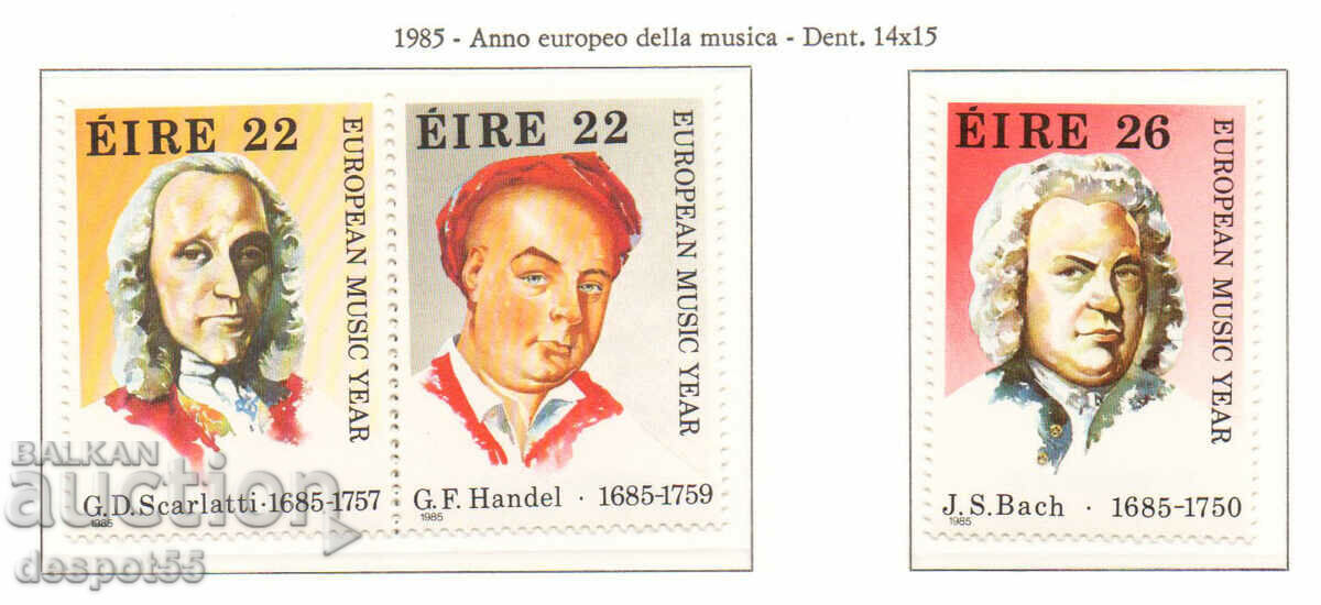 1985. Éire. Anul European al Muzicii 1985. Éire. Anul European al Muzicii