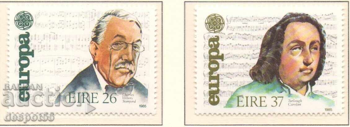 1985. Irlanda. Europa - Anul European al Muzicii.