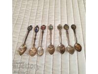 Lingurițe suvenir argintate