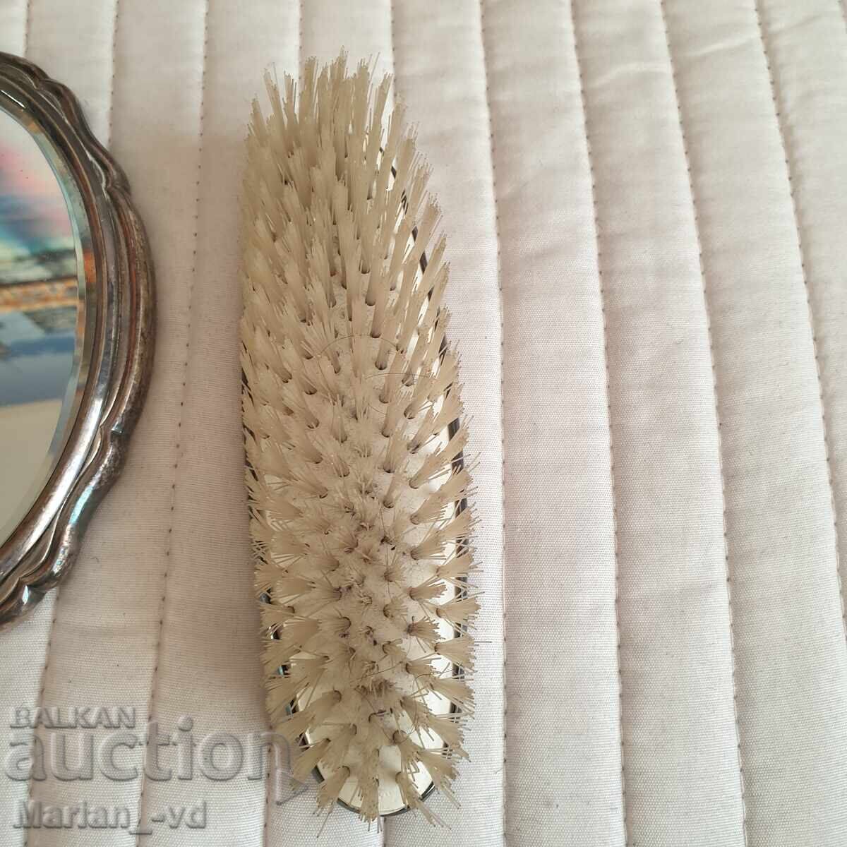 Ασημένιο ρετρό σετ για μαλλιά και ρούχα - 5