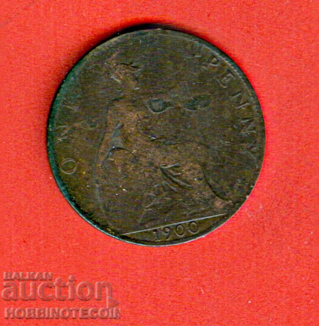 ANGLIA MAREA BRITANIE 1 Penny număr 1900 ANGLIA MAREA BRITANIE 1 Penny număr 1900
