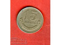 MONGOLIA MONGOLIA 15 Menge - Emisiune mongolă din 1977