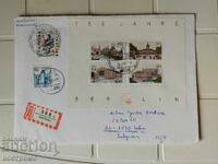 Berlin stamps Travelled Envelope Germany - A 5471