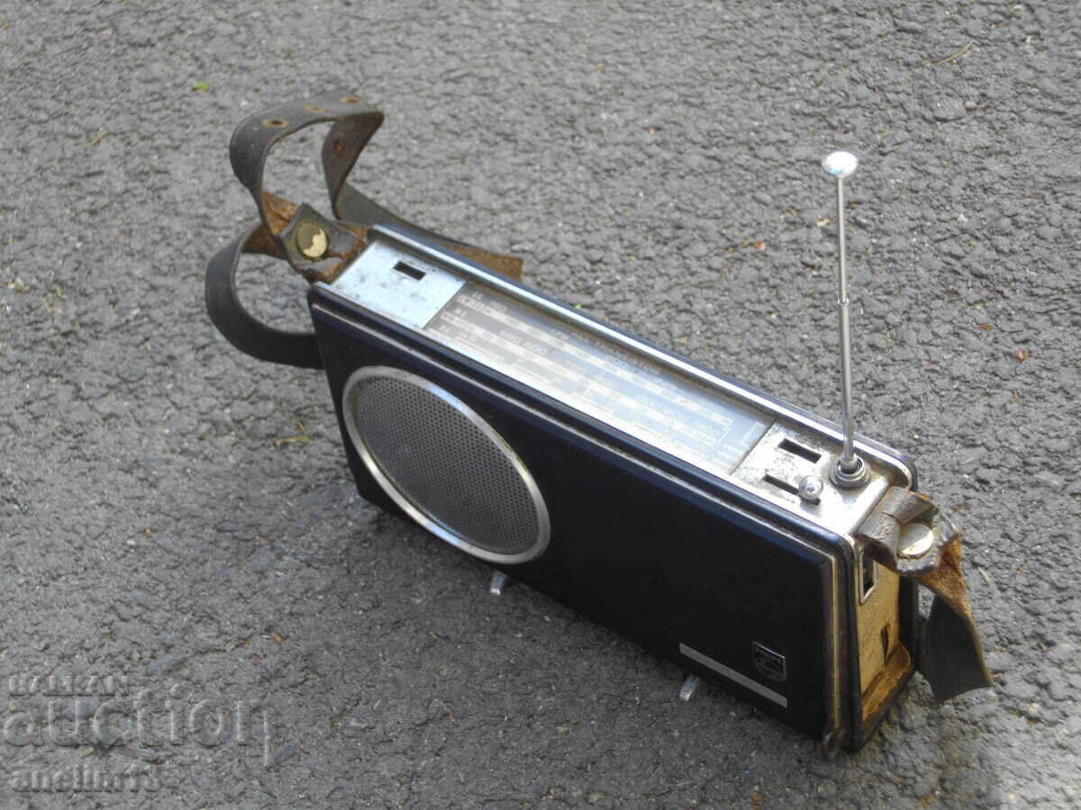 COLLECTIBLE TRANSISTOR RADIO ALL TRANSISTOR PHILIPS