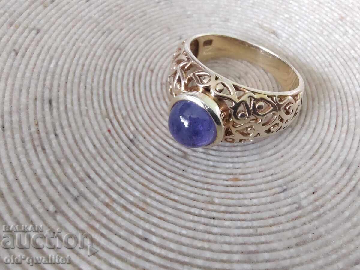 ΕΞΑΙΡΕΤΙΚΟ ΑΡΓΥΡΟ ΔΑΧΤΥΛΙΔΙ με Τανζανίτη ΦΑΝΤΑΣΤΙΚΟ με τιμή 397.00 BGN | € 202.98 ΕΞΑΙΡΕΤΙΚΟ ΑΡΓΥΡΟ ΔΑΧΤΥΛΙΔΙ με Τανζανίτη ΦΑΝΤΑΣΤΙΚΟ με τιμή 397.00 BGN | € 202.98