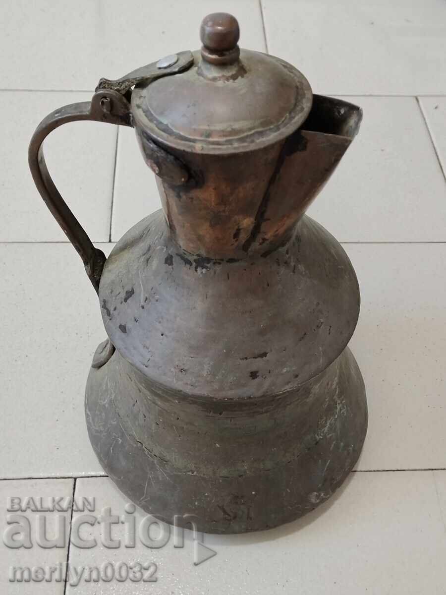 Възрожденски гюм, ибрик, бакър, меден съд, кана, сахан - 6