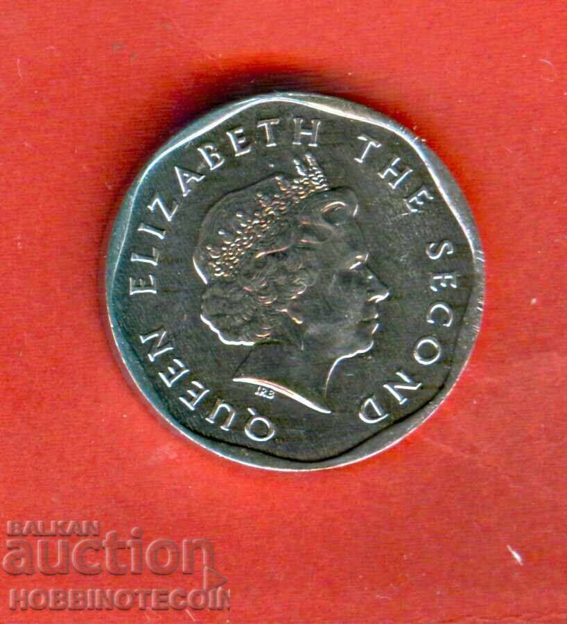 EAST CARIBBEAN 5 Cent issue 2008 UNC with price 1.74 BGN | € 0.89