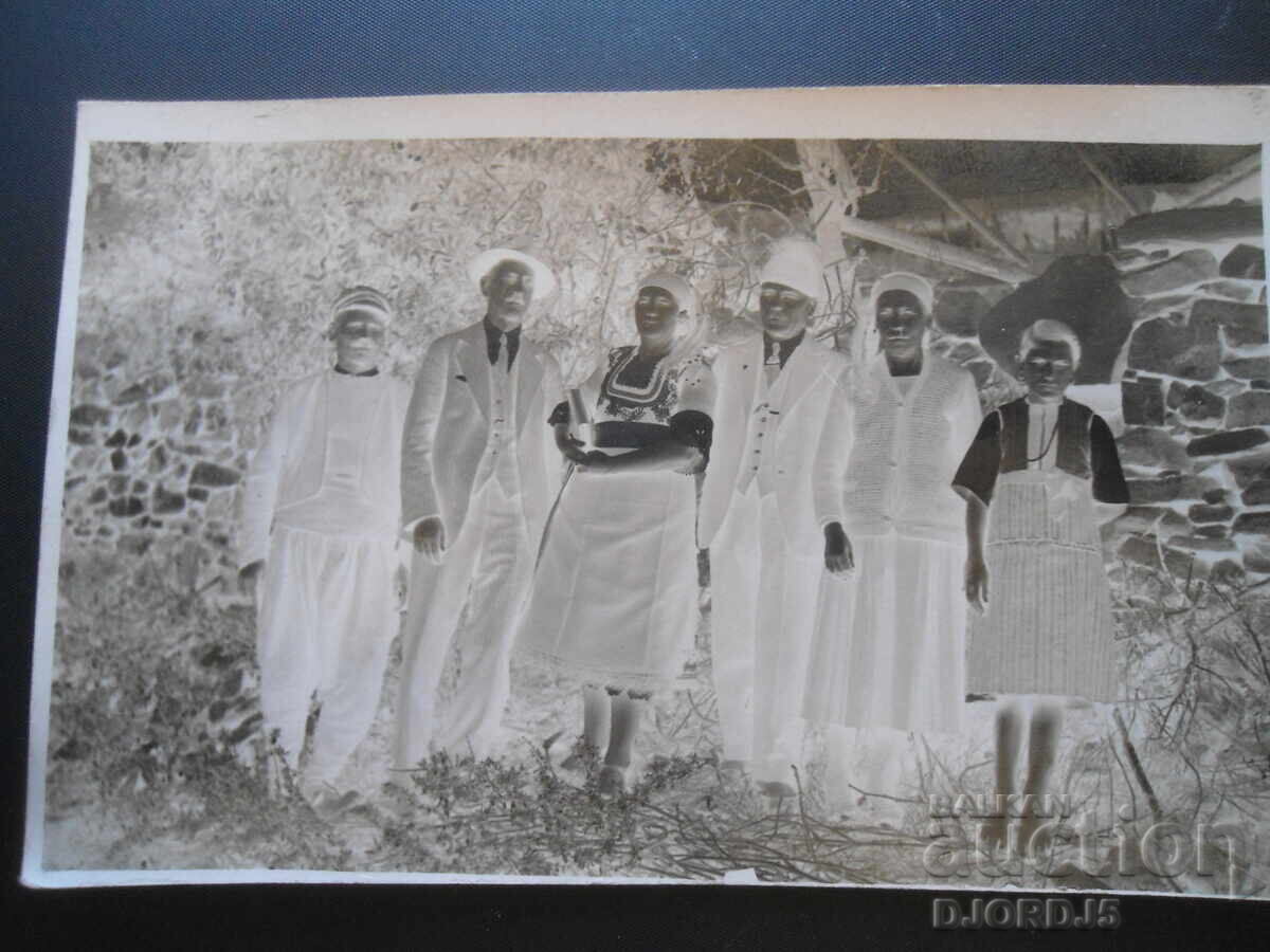 Old photo, postcard, POSTCARD