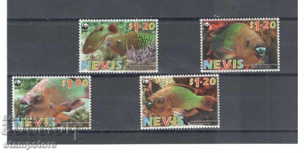 Невис -  Риби  - WWF