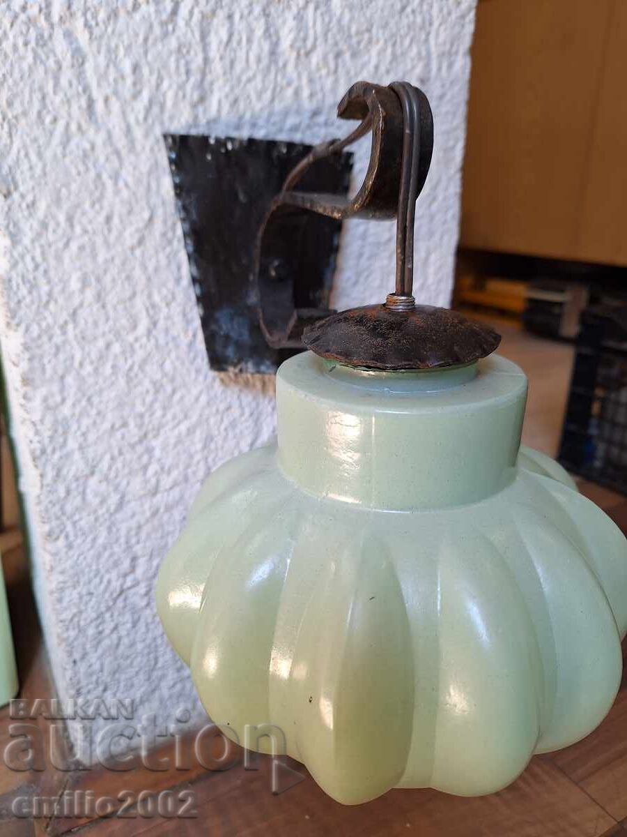 Απλίκα τοίχου σιδηρουργημένη λάμπα ρετρό σοσιαλιστική