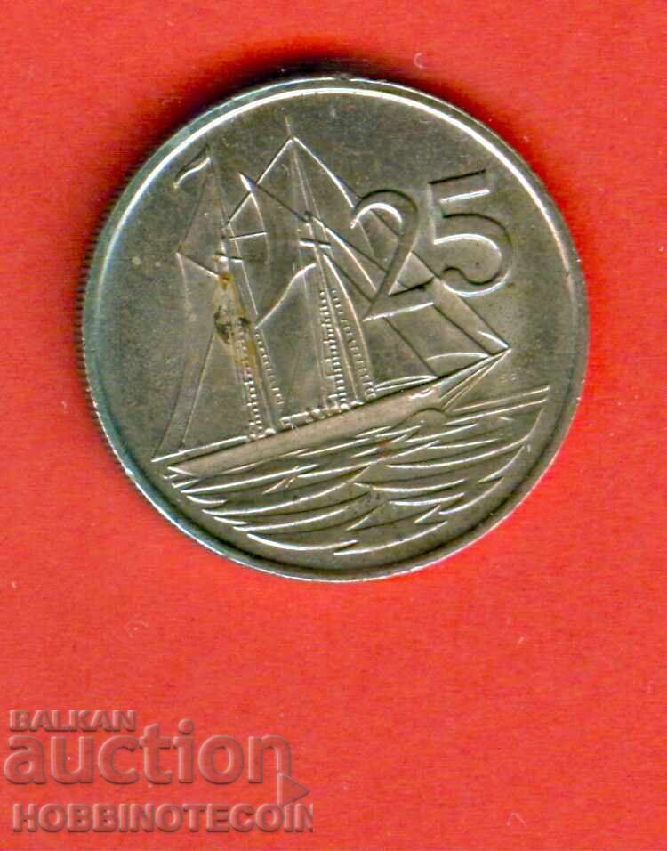 CAYMAN ISLANDS 25 Cents Issue 1982 SHIP with price 2.91 BGN | € 1.49 CAYMAN ISLANDS 25 Cents Issue 1982 SHIP with price 2.91 BGN | € 1.49
