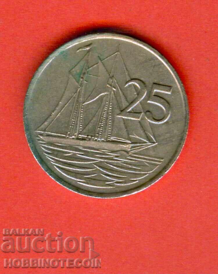 CAYMAN ISLANDS 25 Cents issue 1987 SHIP with price 2.91 BGN | € 1.49 CAYMAN ISLANDS 25 Cents issue 1987 SHIP with price 2.91 BGN | € 1.49