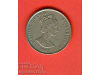 CAYMAN ISLANDS 25 Cents issue 1987 SHIP