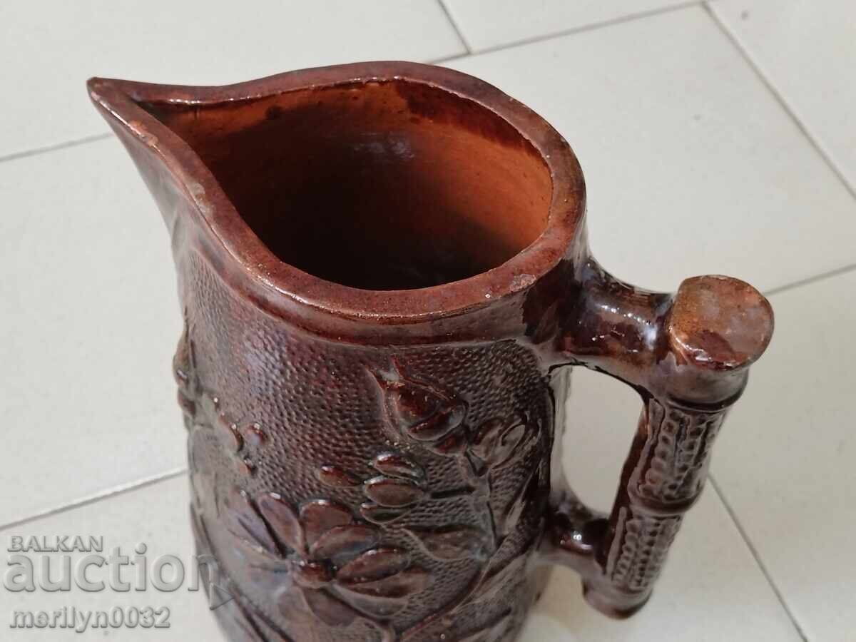 Urcică veche, ceramică troiană, faianță, sfârșitul secolului al XIX-lea - 5 Urcică veche, ceramică troiană, faianță, sfârșitul secolului al XIX-lea - 5