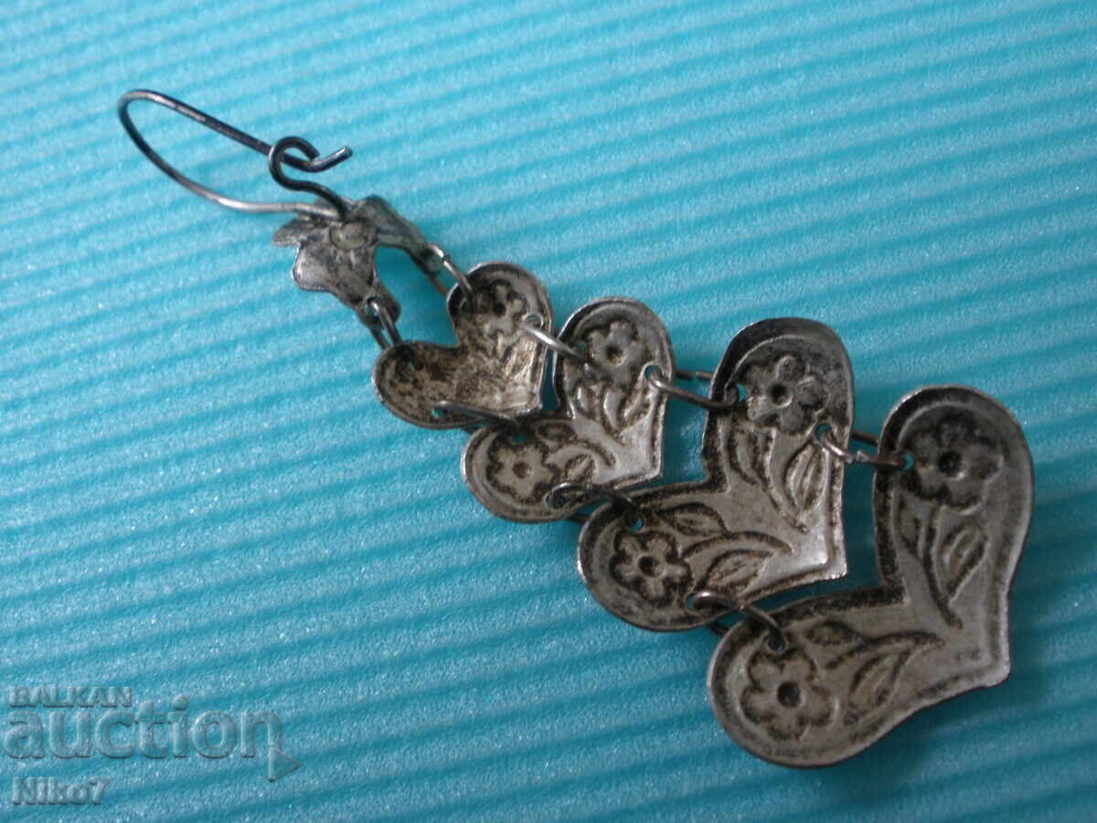 Стари,сребърни обици. - 6