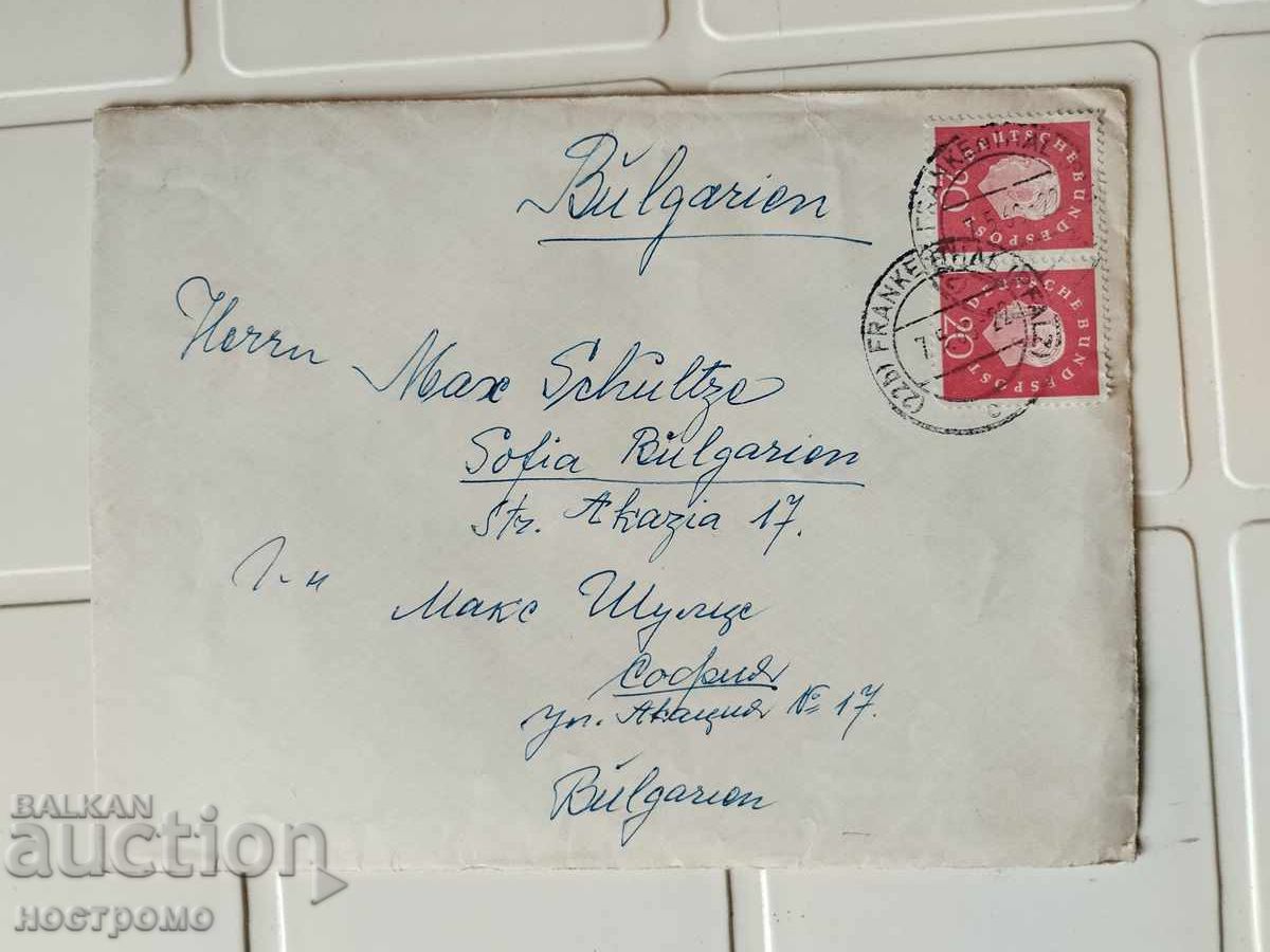 Пътувал плик Германия  - A 5484