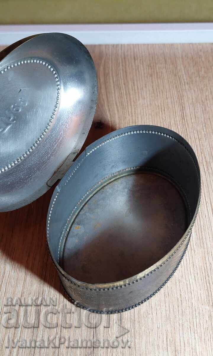 Cutie de ceai retro alamă pentru cunoscători - 5