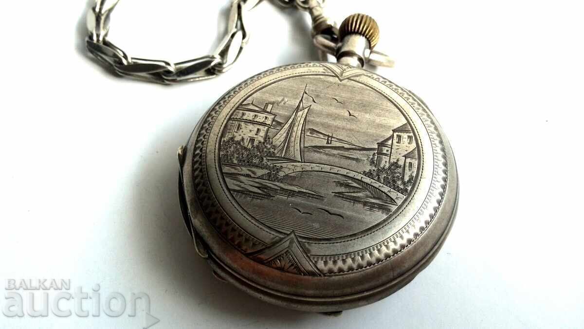 Аукцион Стар джобен часовник работещ Аукцион Стар джобен часовник работещ