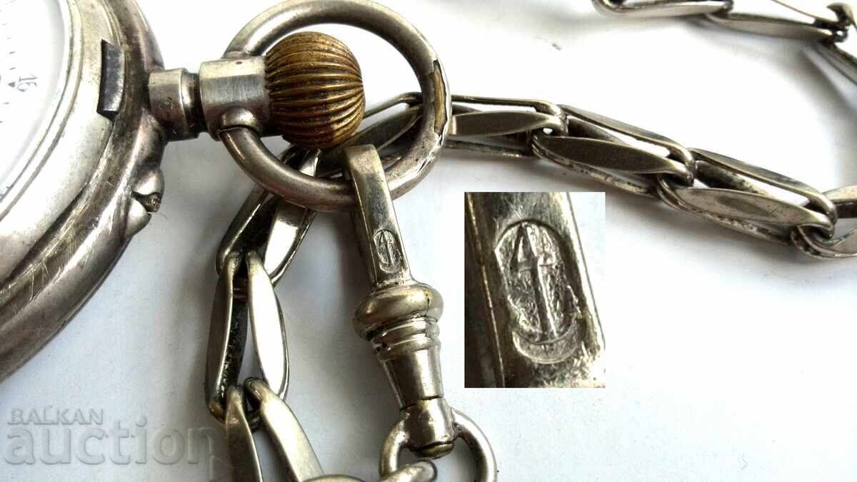 Стар джобен часовник работещ - 5 Стар джобен часовник работещ - 5