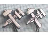 18848 Venzeli pentru uniformă - Căile Ferate URSS - LOT 2 buc